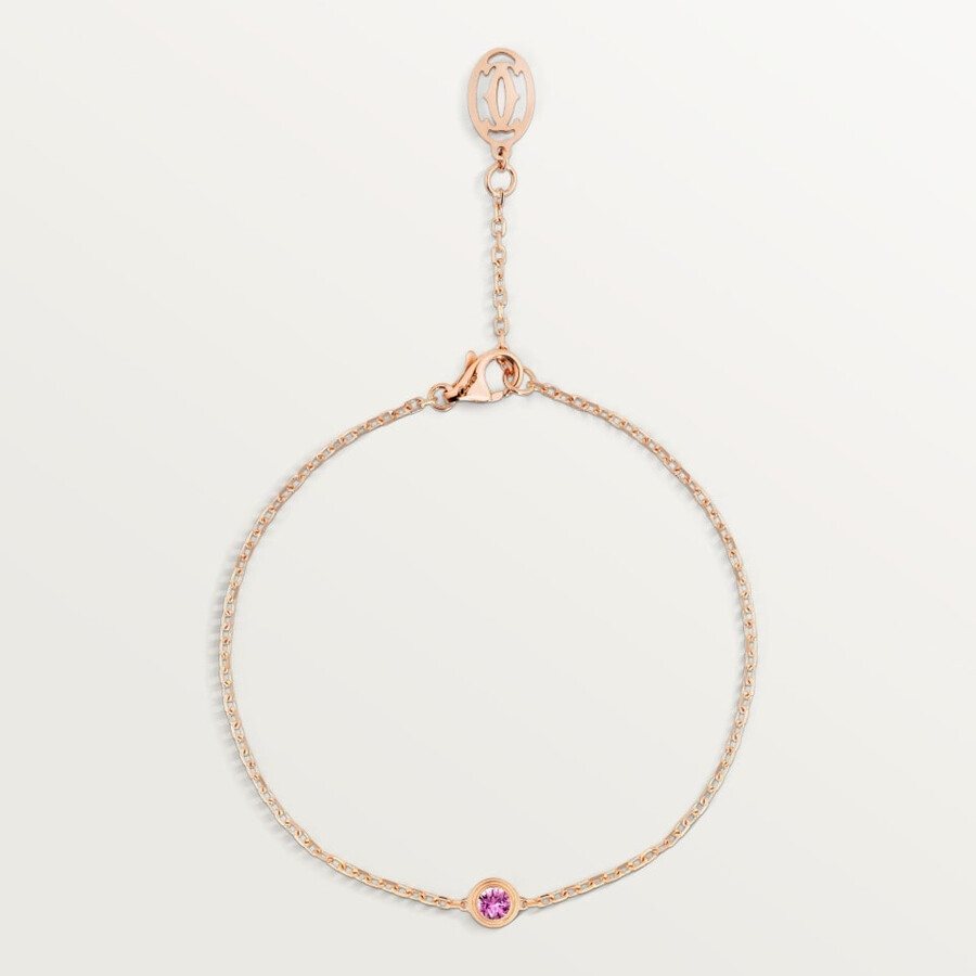 bracciale cartier damour zaffiro rosa