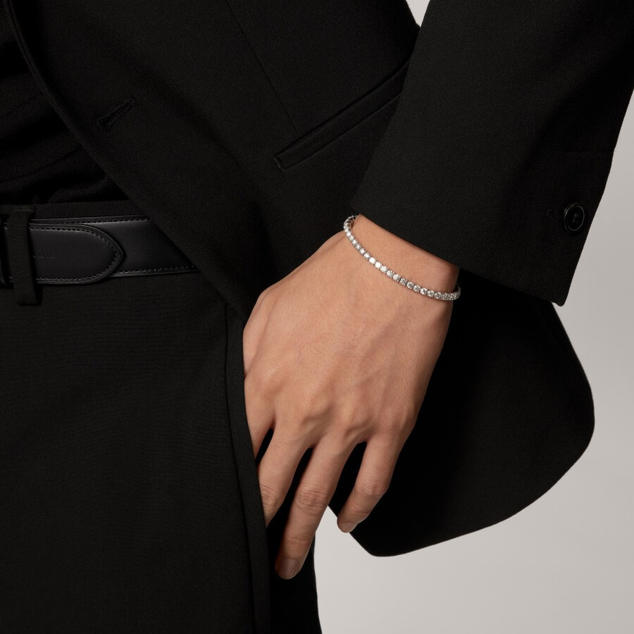 bracciale lignes essentielles diamanti taglio brillante