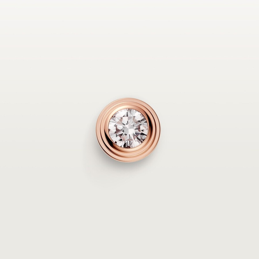 orecchini a bottone cartier damour 2 diamanti modello piccolo