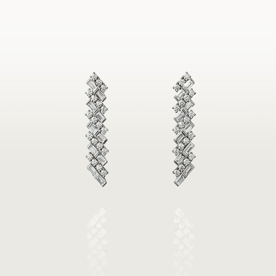 orecchini reflection de cartier diamanti