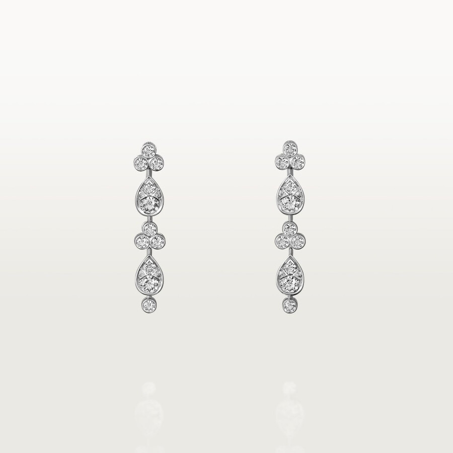 orecchini pluie de cartier diamanti