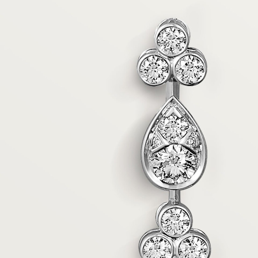 orecchini pluie de cartier diamanti