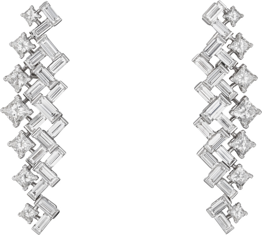 orecchini reflection de cartier diamanti