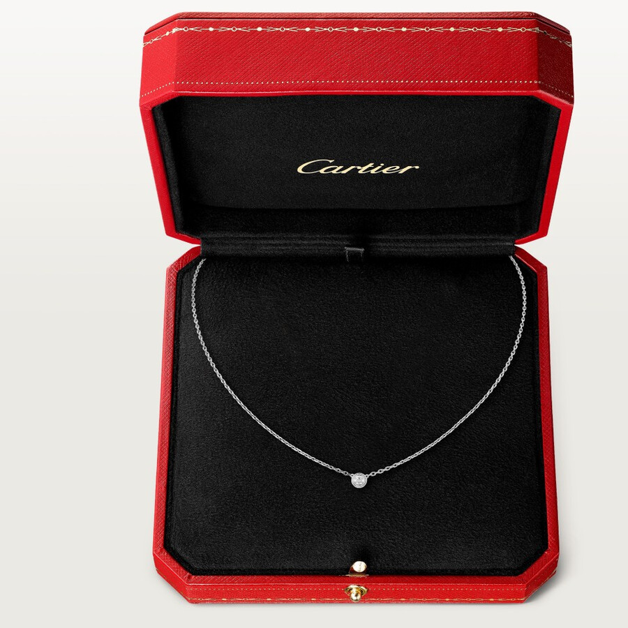 pendente cartier damour diamante modello mini