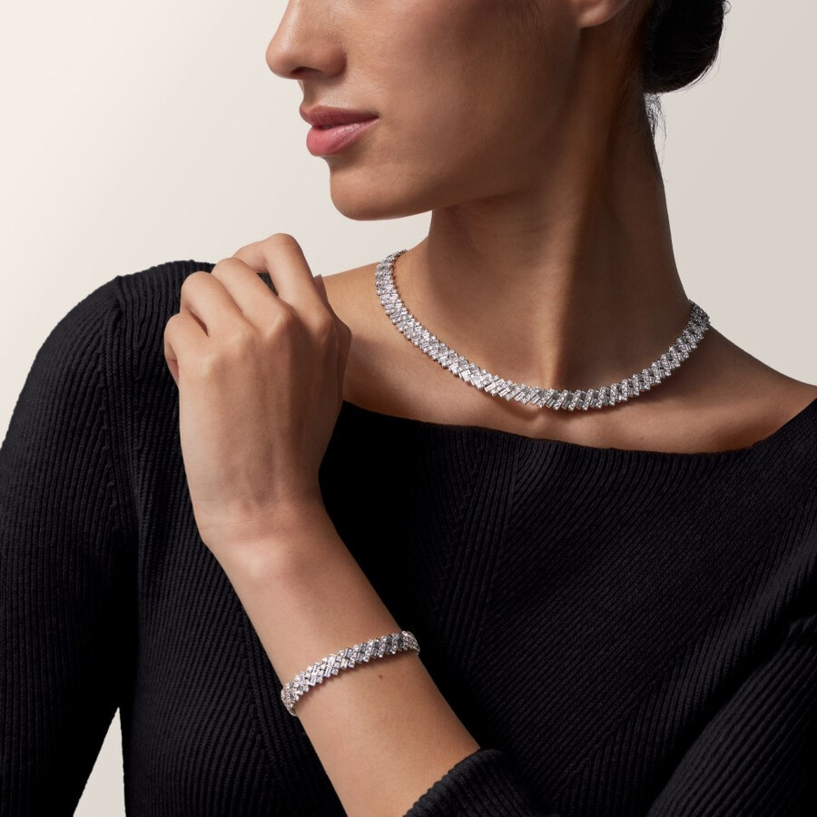 collana reflection de cartier diamanti