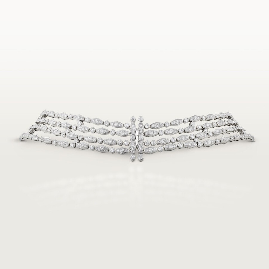 collana cartier rain diamanti
