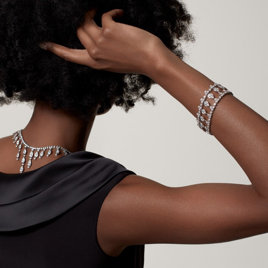 collana cartier rain diamanti