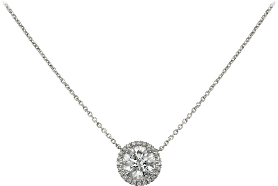 pendente cartier destinée diamanti pavé