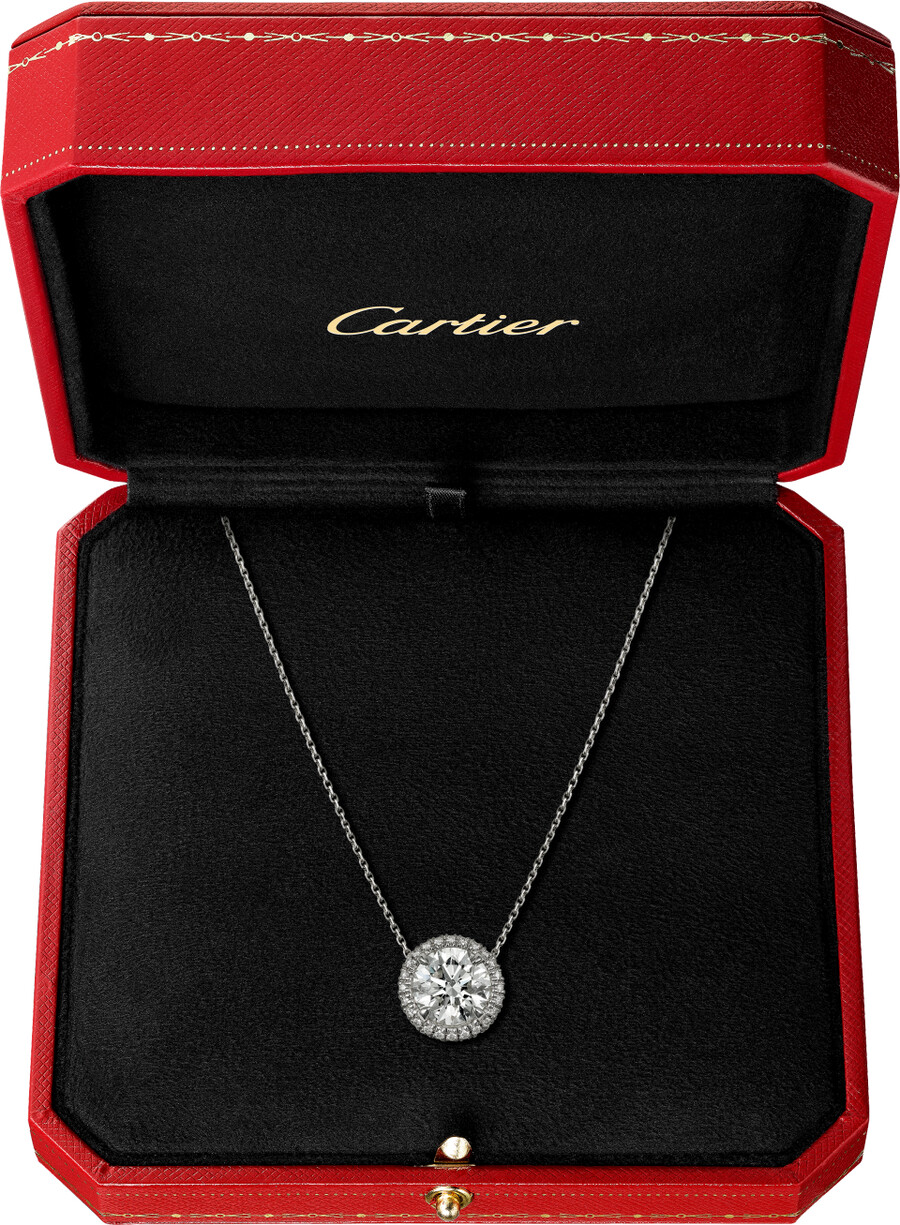 pendente cartier destinée diamanti pavé