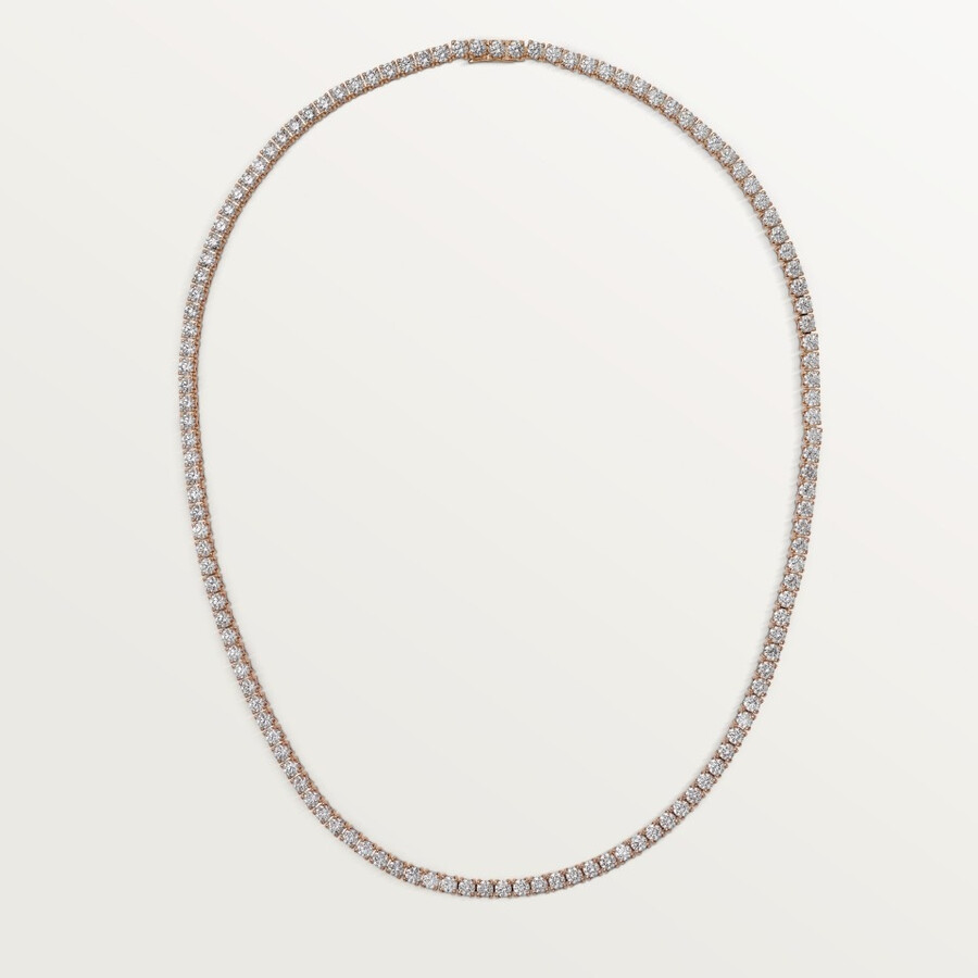collana essential lines diamanti taglio brillante