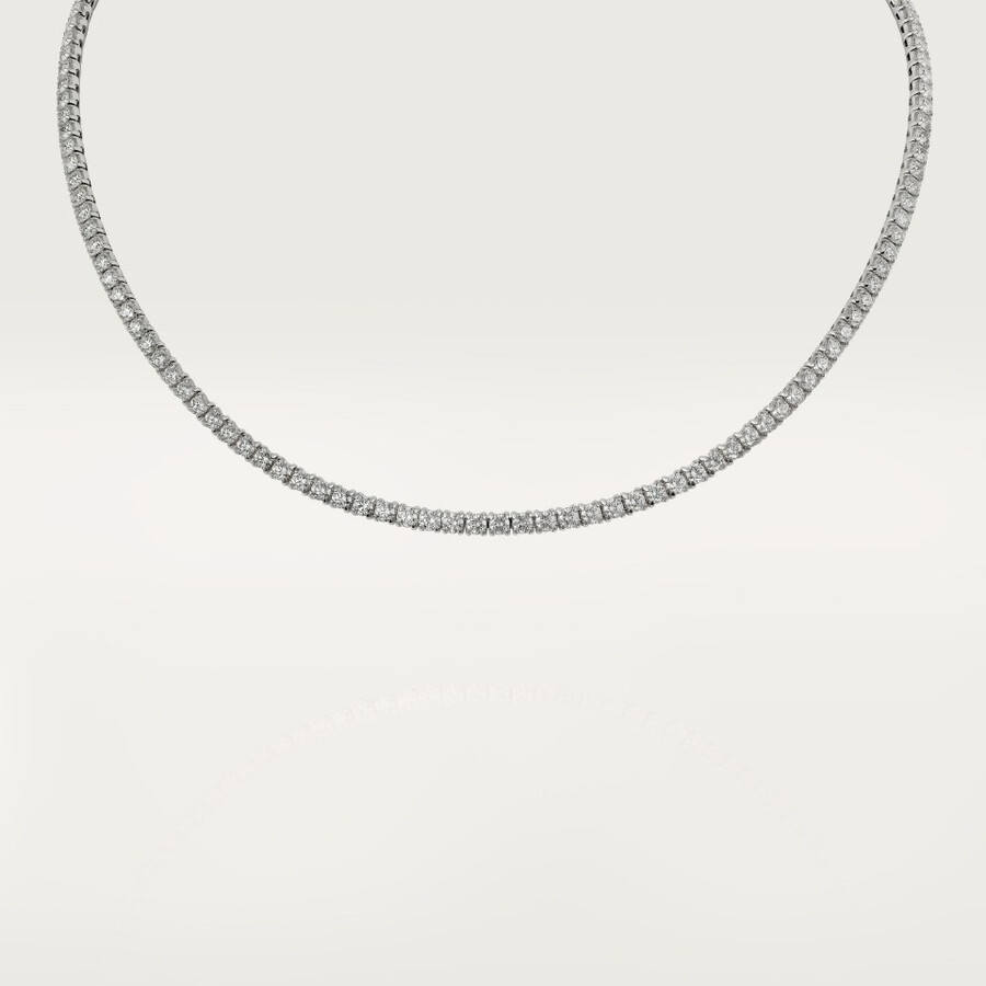 collana essential lines diamanti taglio brillante