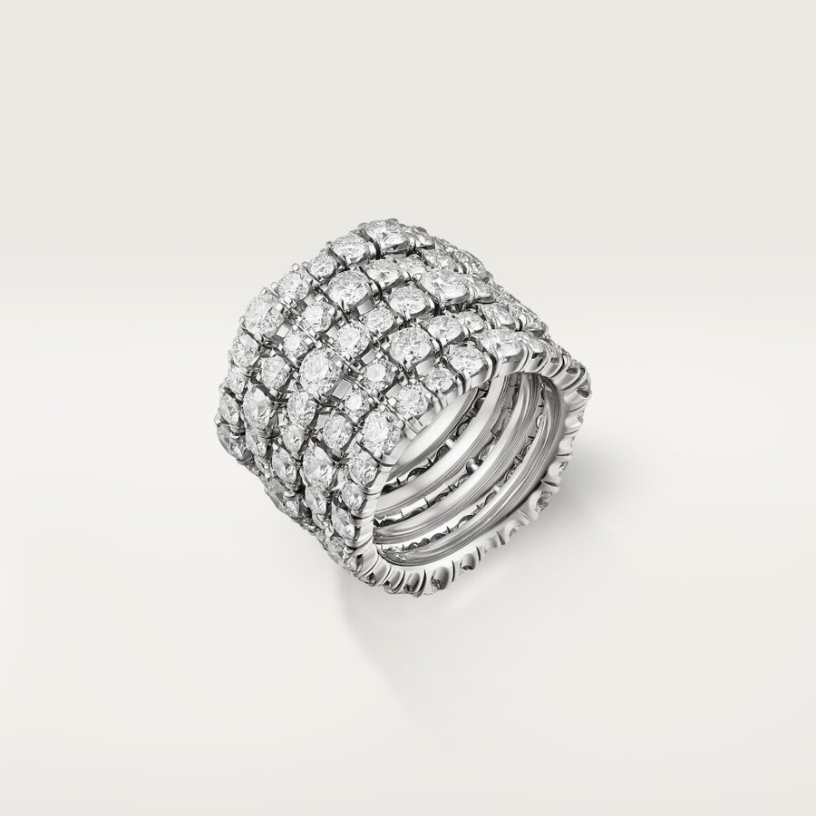 anello lignes essentielles diamanti taglio brillante