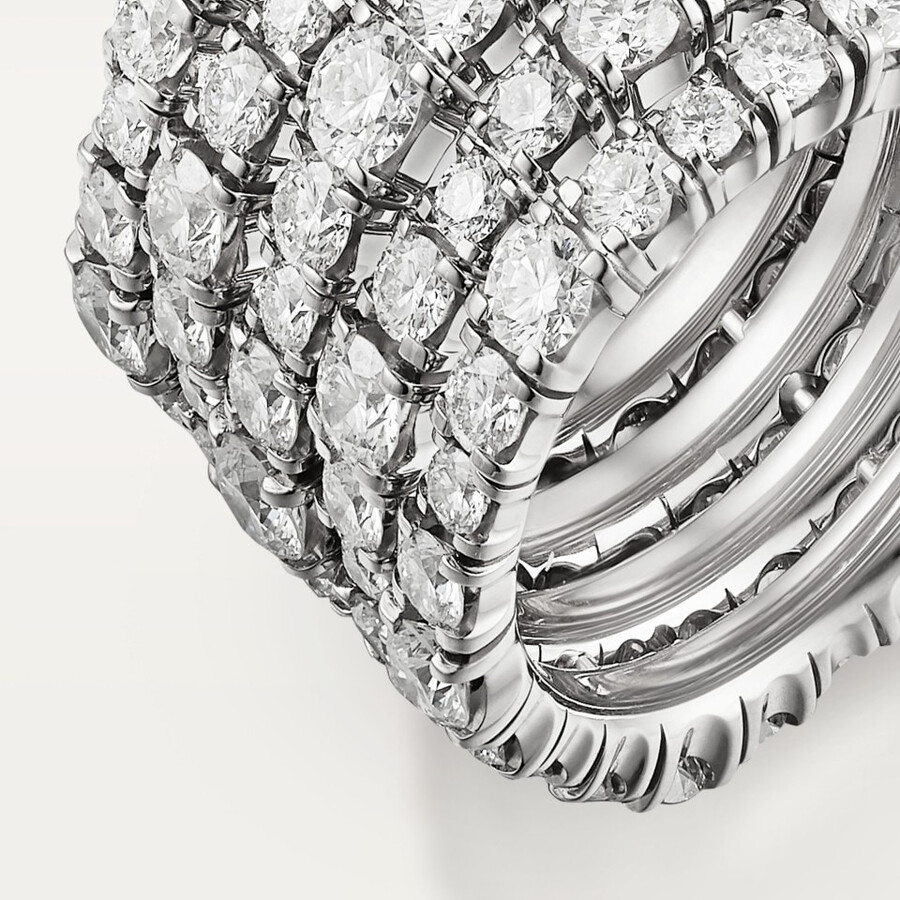 anello lignes essentielles diamanti taglio brillante
