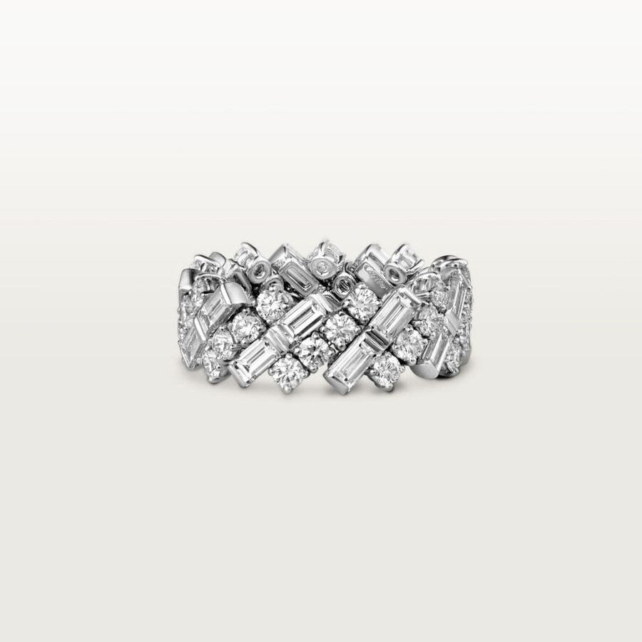 fede nuziale reflection de cartier diamanti
