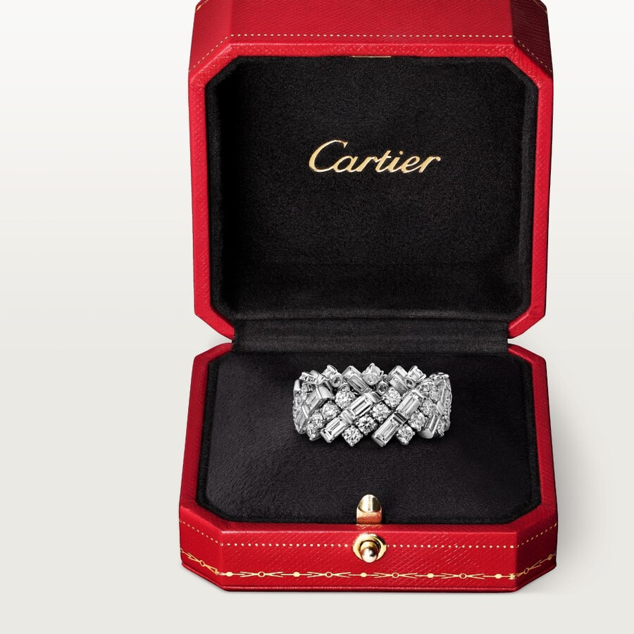 fede nuziale reflection de cartier diamanti