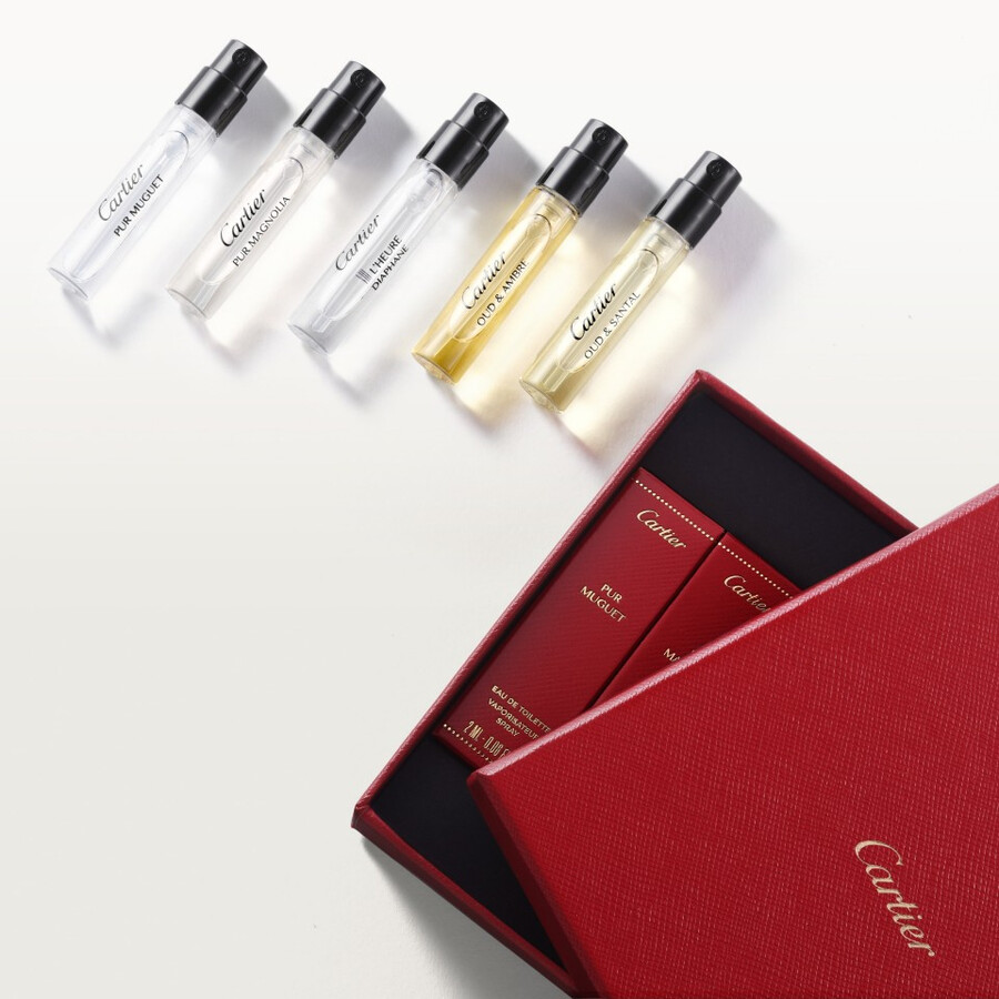 les collections de parfum discovery set campioni 5 x 2 ml