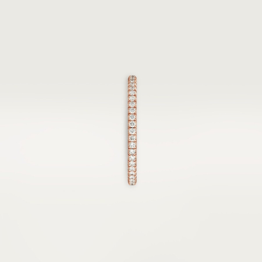 fede nuziale etincelle de cartier larghezza 15 mm pavé