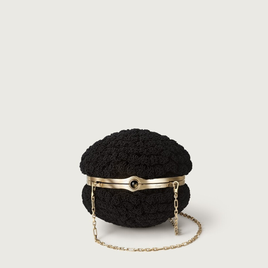 borsa rotonda alluncinetto cartier soir