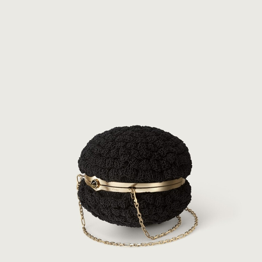 borsa rotonda alluncinetto cartier soir