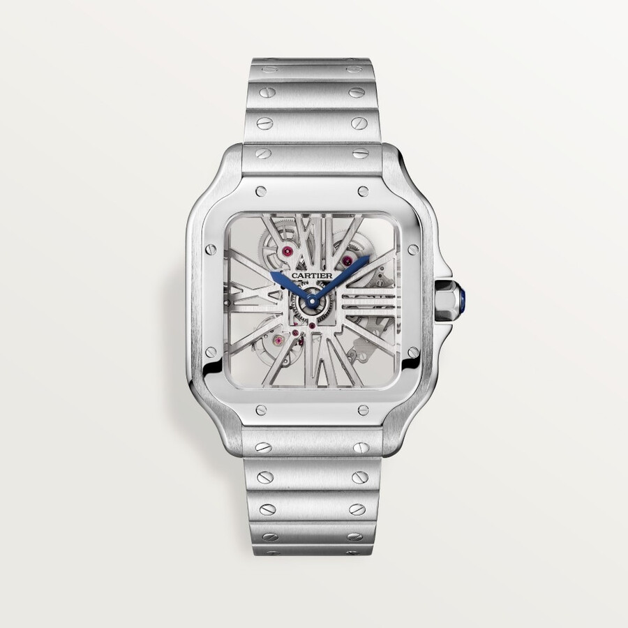 orologio scheletrato santos de cartier