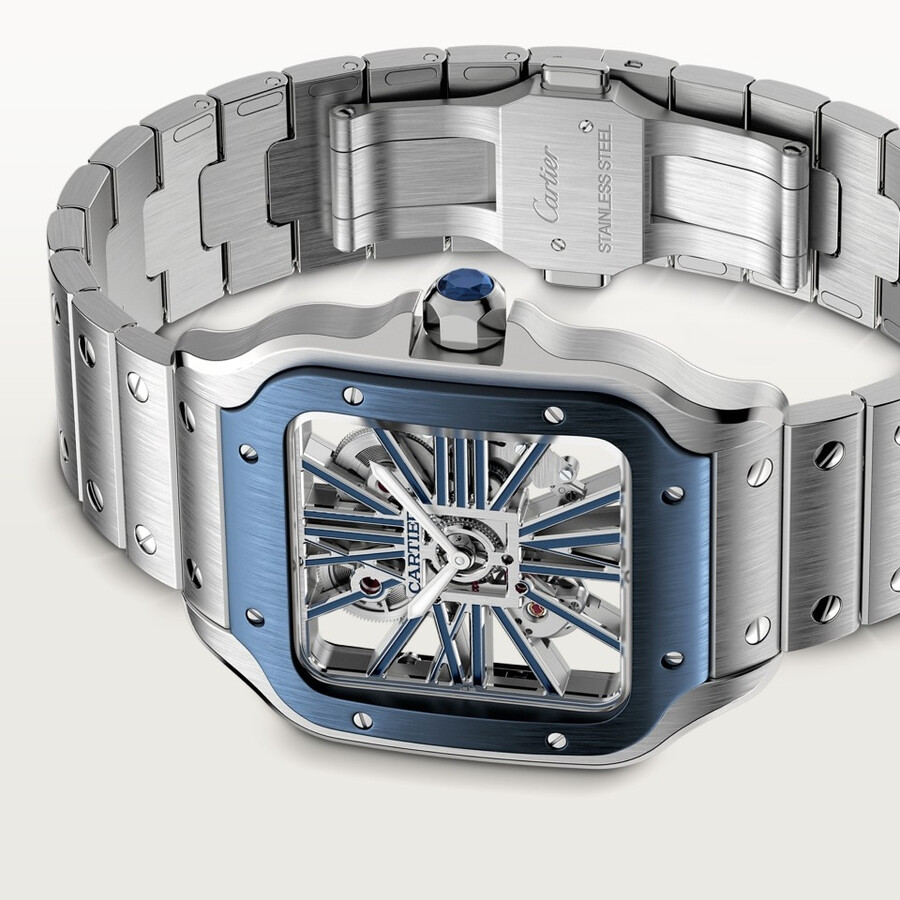 orologio scheletrato santos de cartier