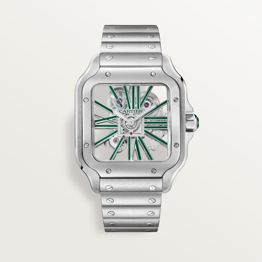 orologio scheletrato santos de cartier