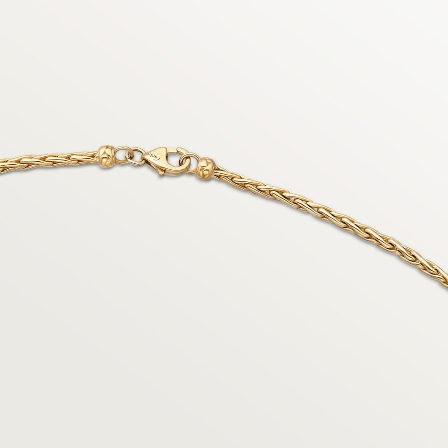 collana lunga coffee bean diamanti