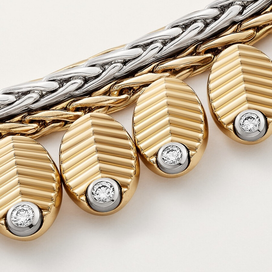 collana coffee bean diamanti