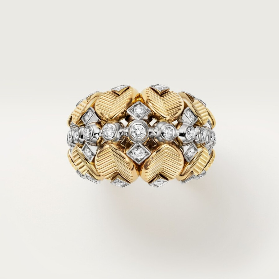 anello di chicchi di caffè