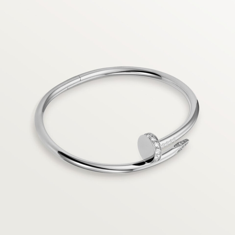 bracciale juste un clou modello classico diamanti