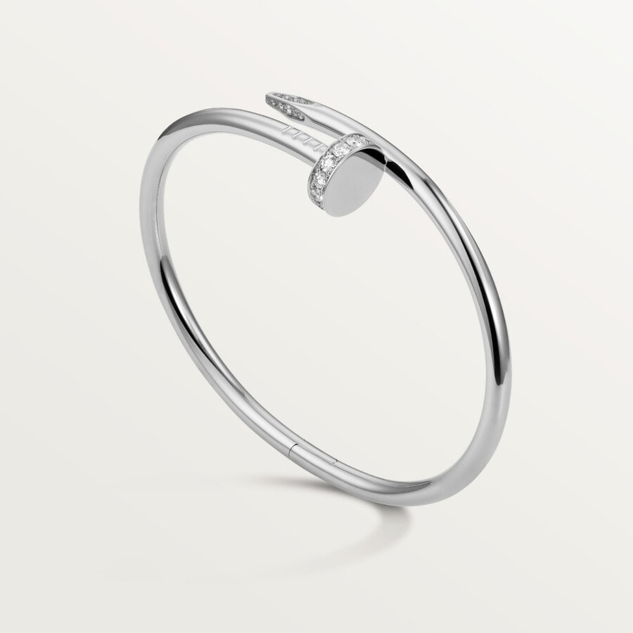 bracciale juste un clou modello classico diamanti