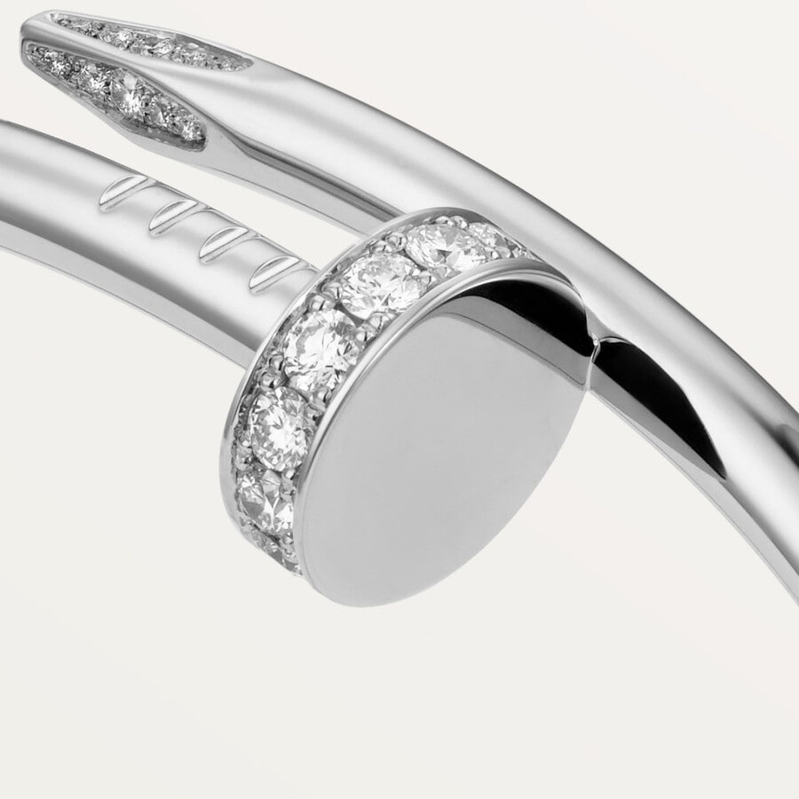 bracciale juste un clou modello classico diamanti