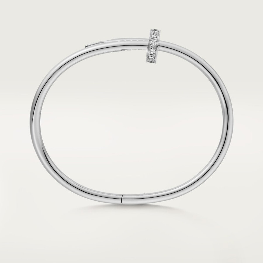 bracciale juste un clou modello classico diamanti