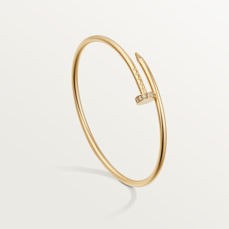bracciale juste un clou modello piccolo diamanti