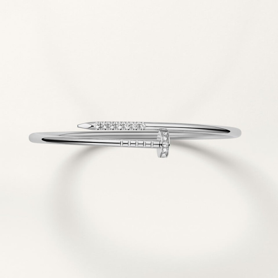 bracciale juste un clou modello piccolo diamanti montati al rovescio