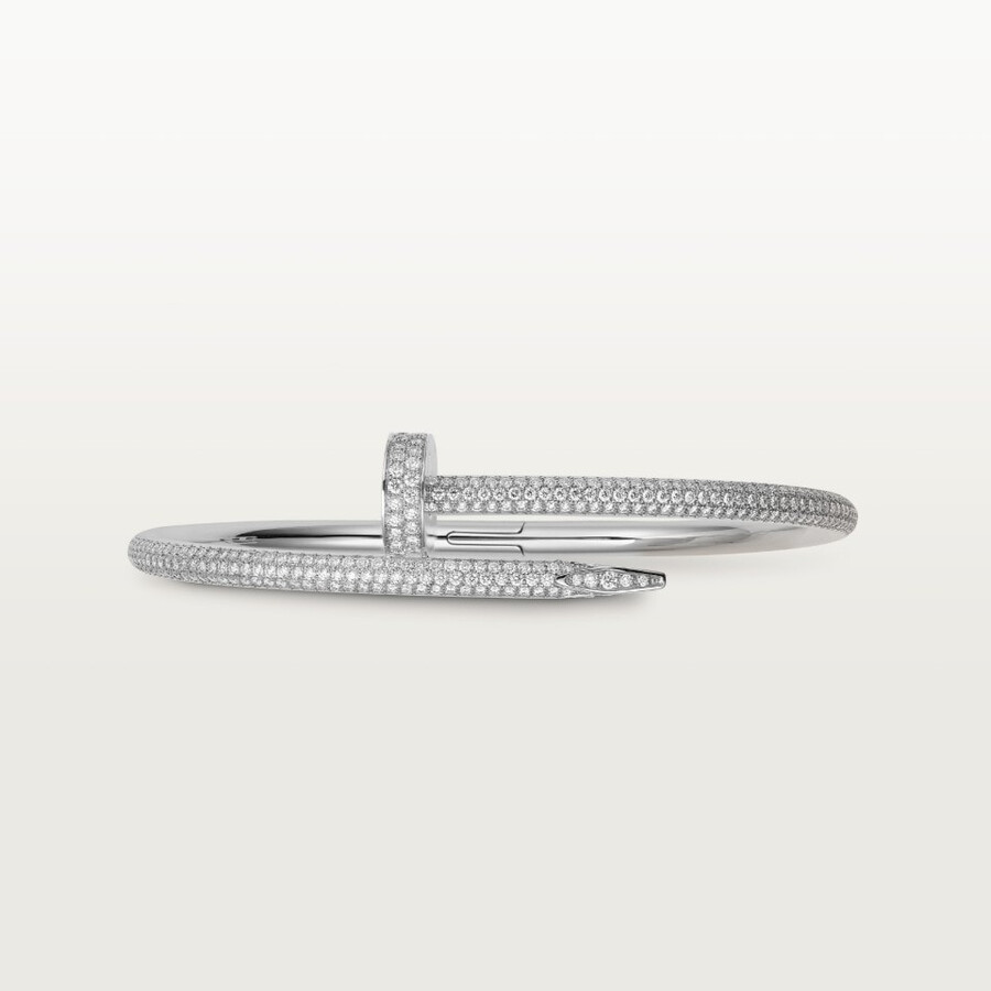 bracciale juste un clou modello classico diamanti