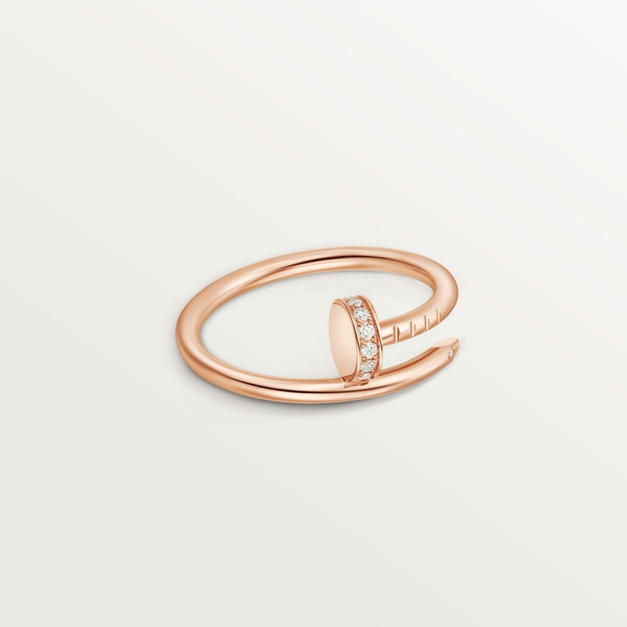 anello juste un clou modello piccolo diamanti