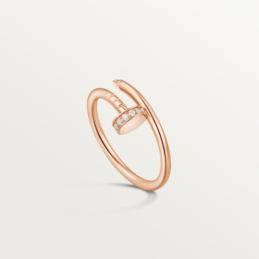 anello juste un clou modello piccolo diamanti