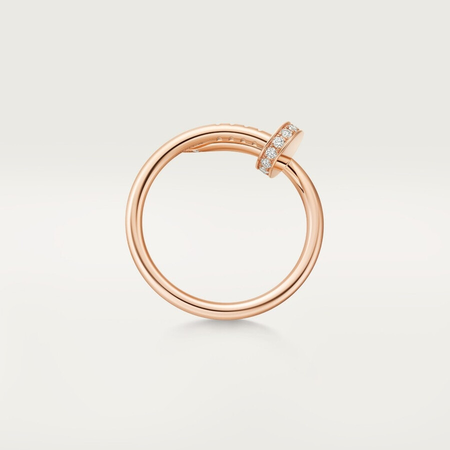 anello juste un clou modello piccolo diamanti