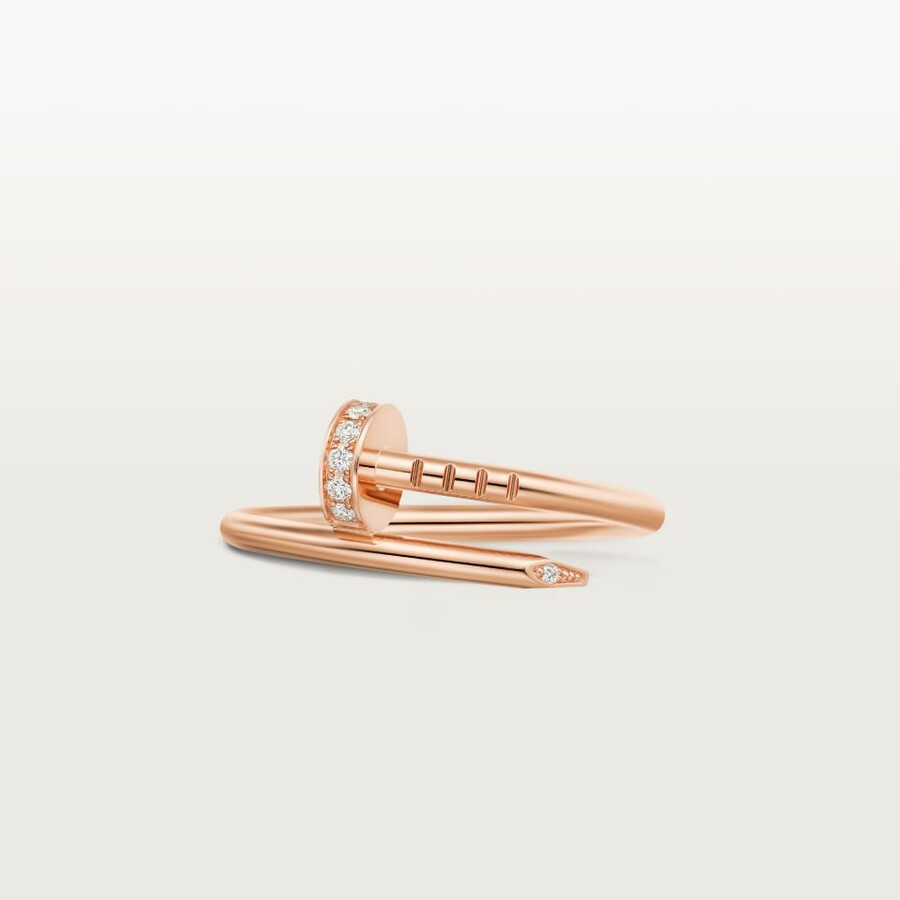 anello juste un clou modello piccolo diamanti