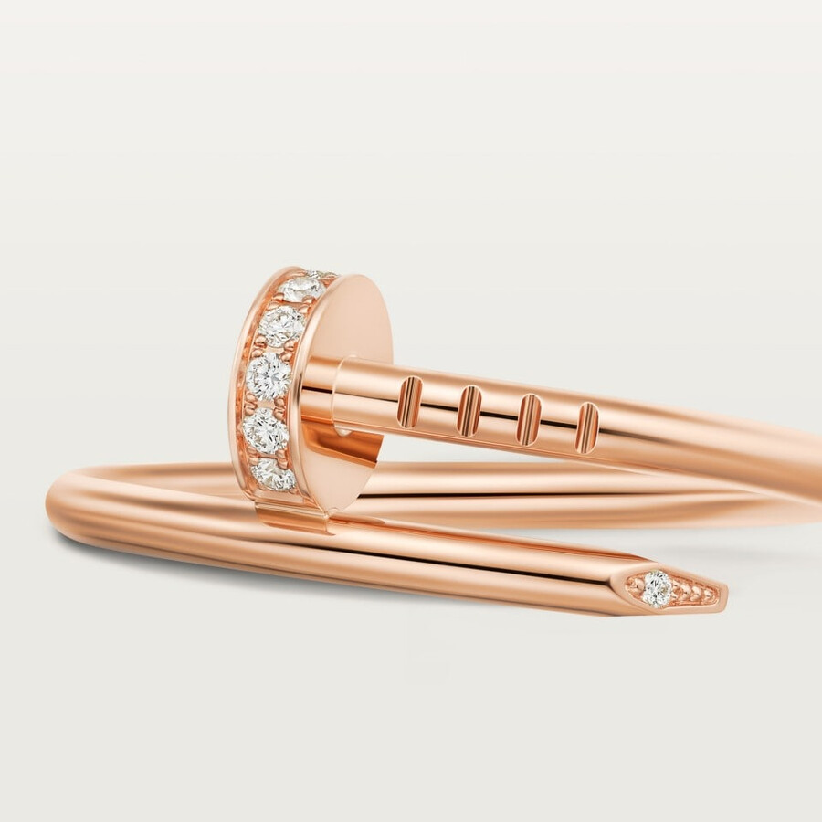 anello juste un clou modello piccolo diamanti
