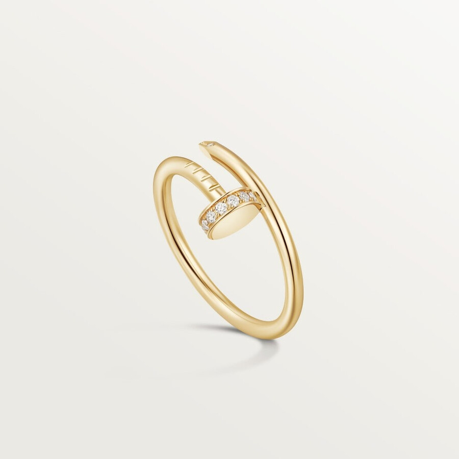 anello juste un clou modello piccolo diamanti