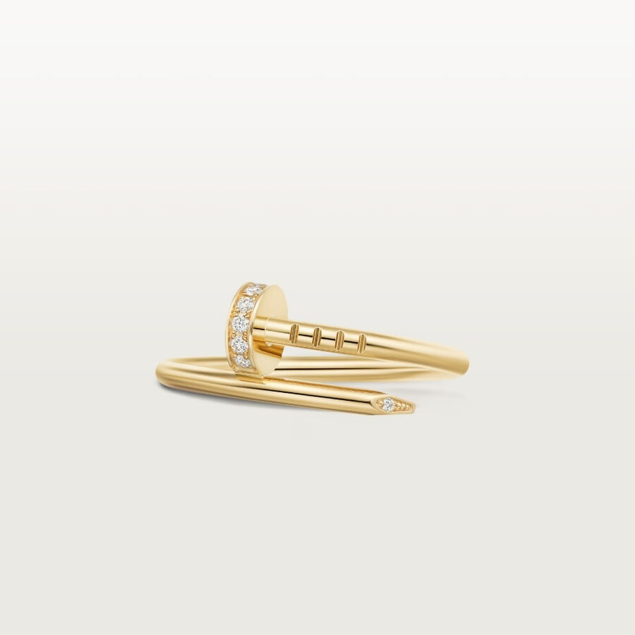 anello juste un clou modello piccolo diamanti