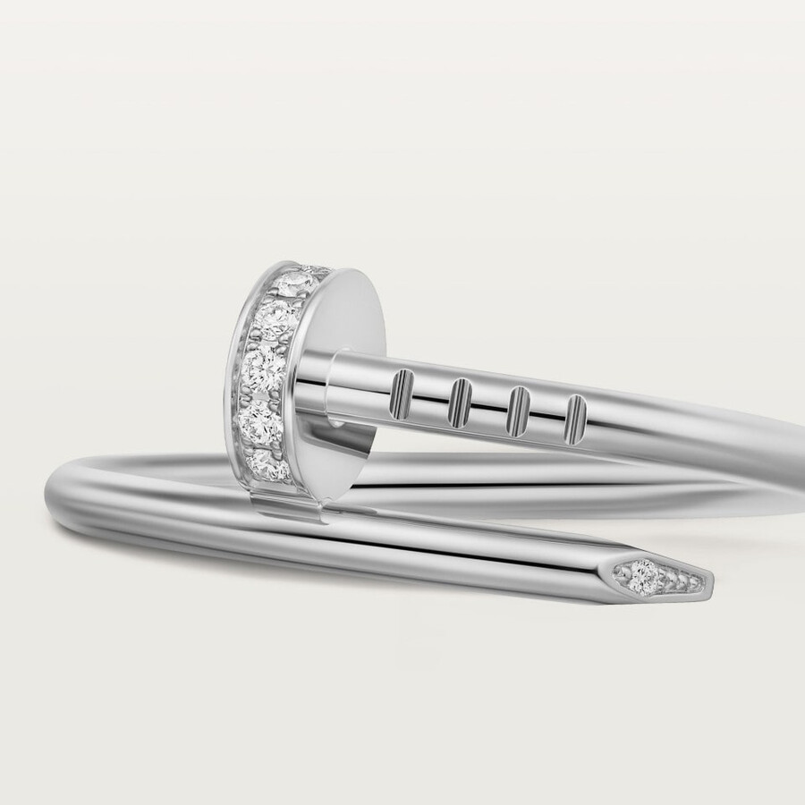 anello juste un clou modello piccolo diamanti