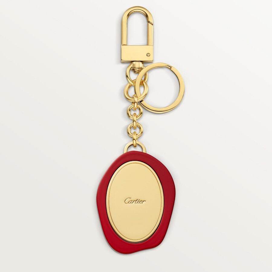 portachiavi diabolo de cartier con motivo sigillo in ceralacca