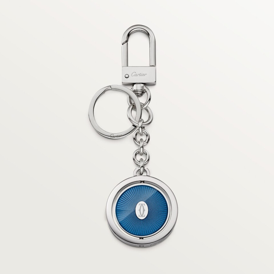 portachiavi con logo double c de cartier