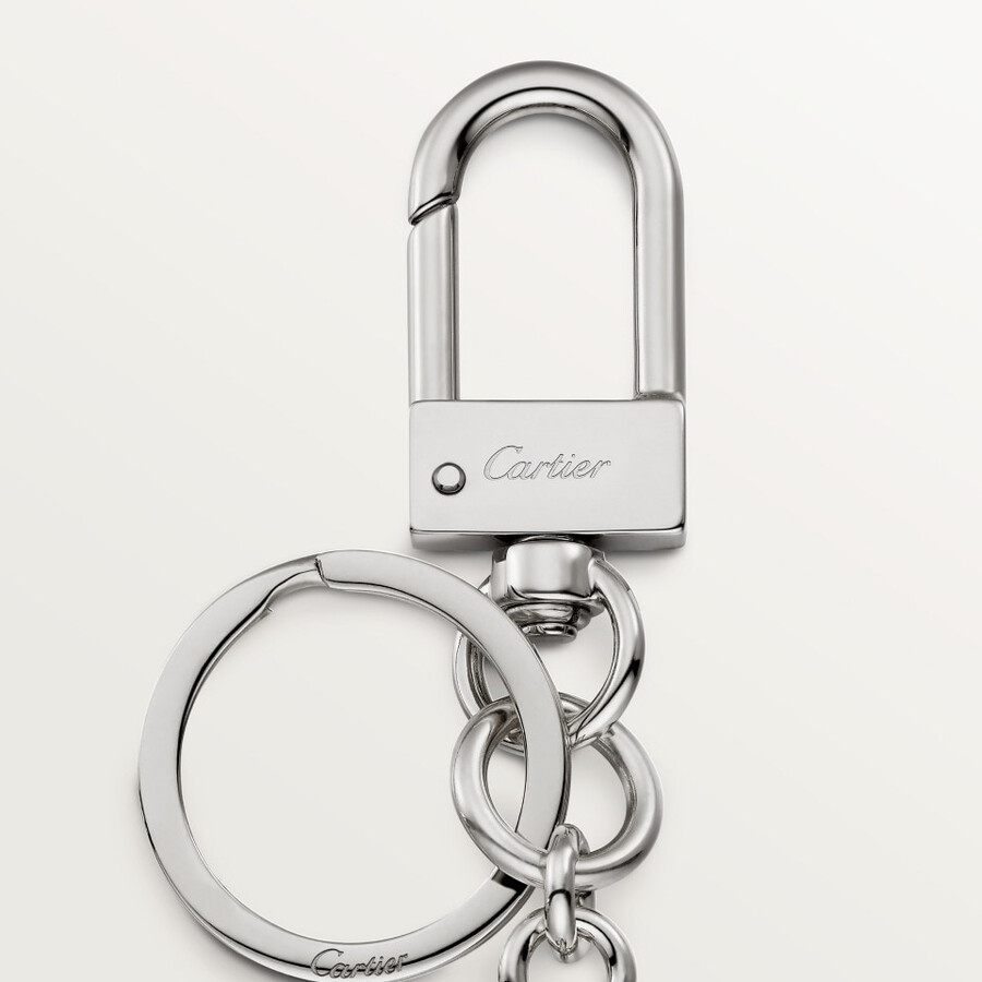 portachiavi con logo double c de cartier