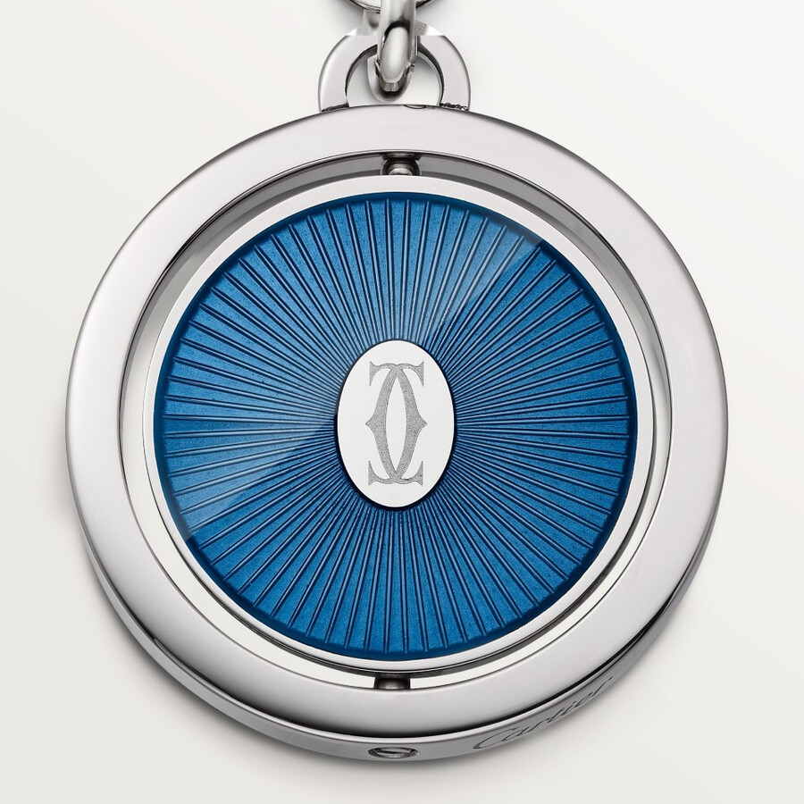 portachiavi con logo double c de cartier