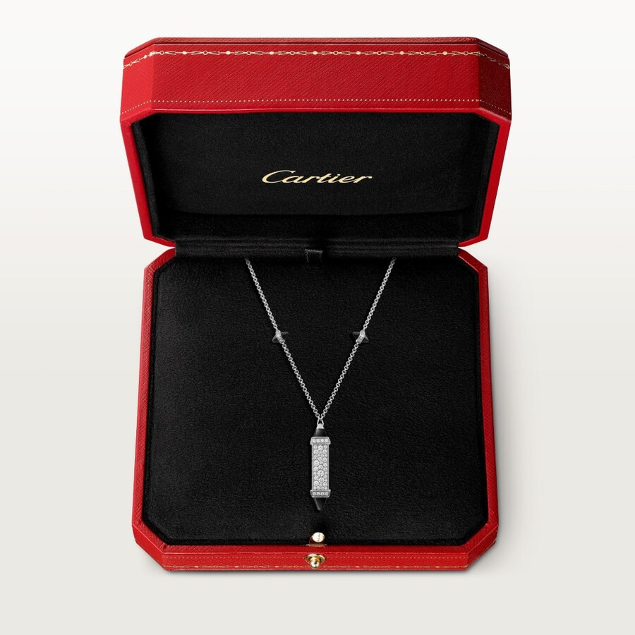 pendente cartier berlingots pavé