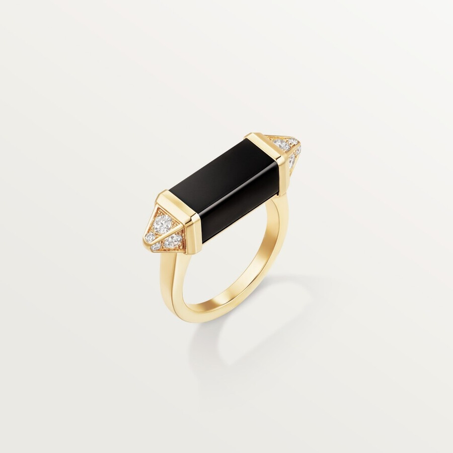 anello les berlingots de cartier semi-pavé